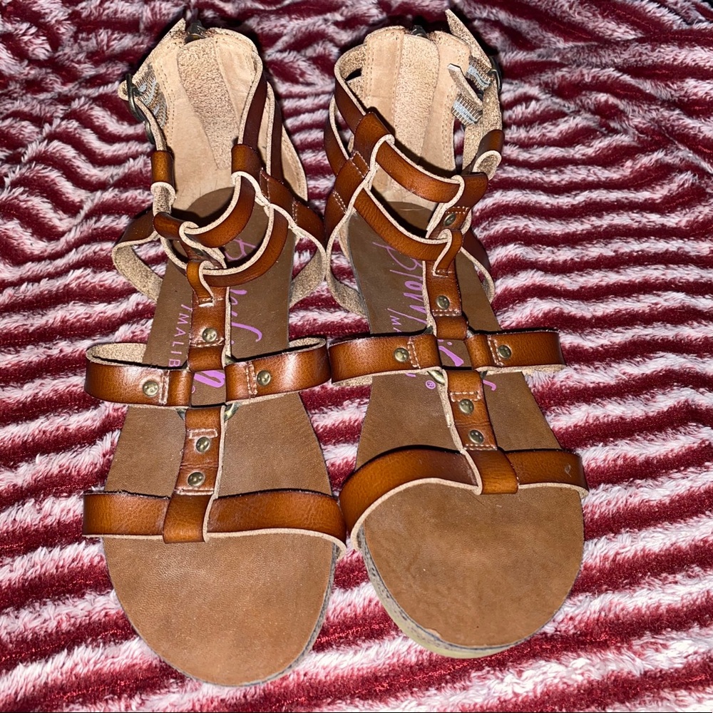 Blowfish gladiator sandals